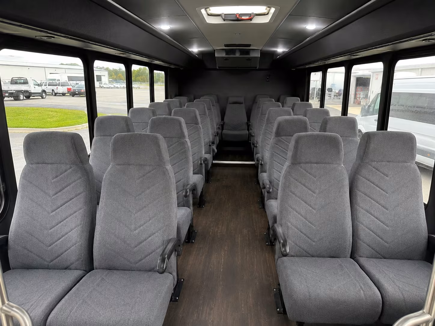 20 passenger minibus inside
