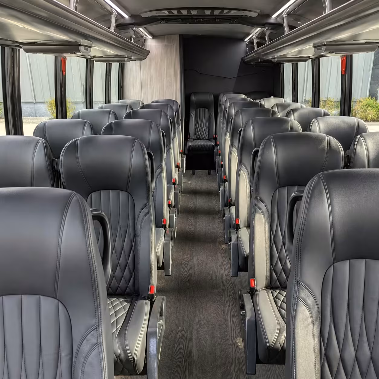 35 passenger minibus inside