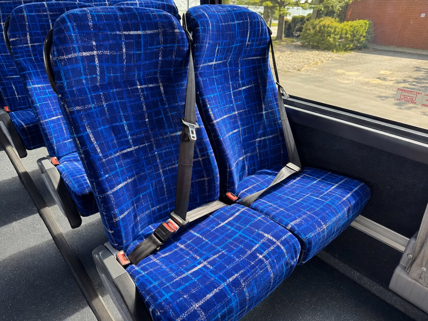 lawrence charter bus rental inside
