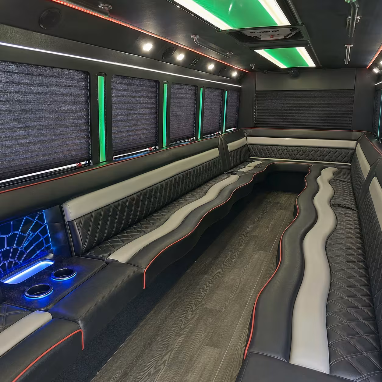 lawrence prom homecoming bus rentals