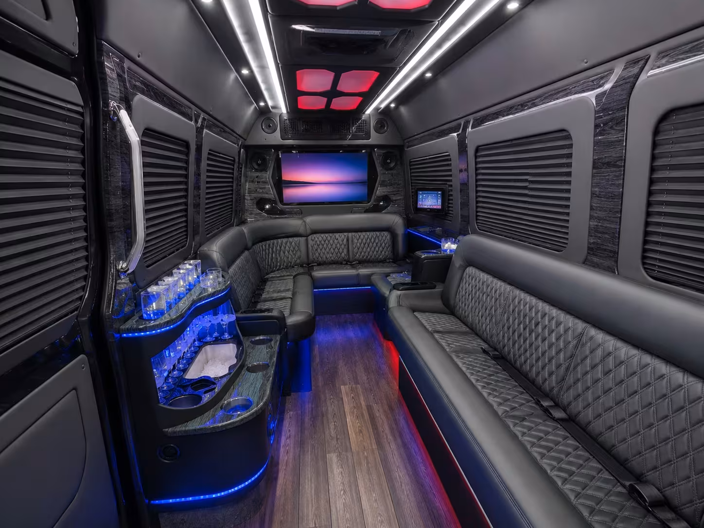 lawrence sprinter van rental with driver