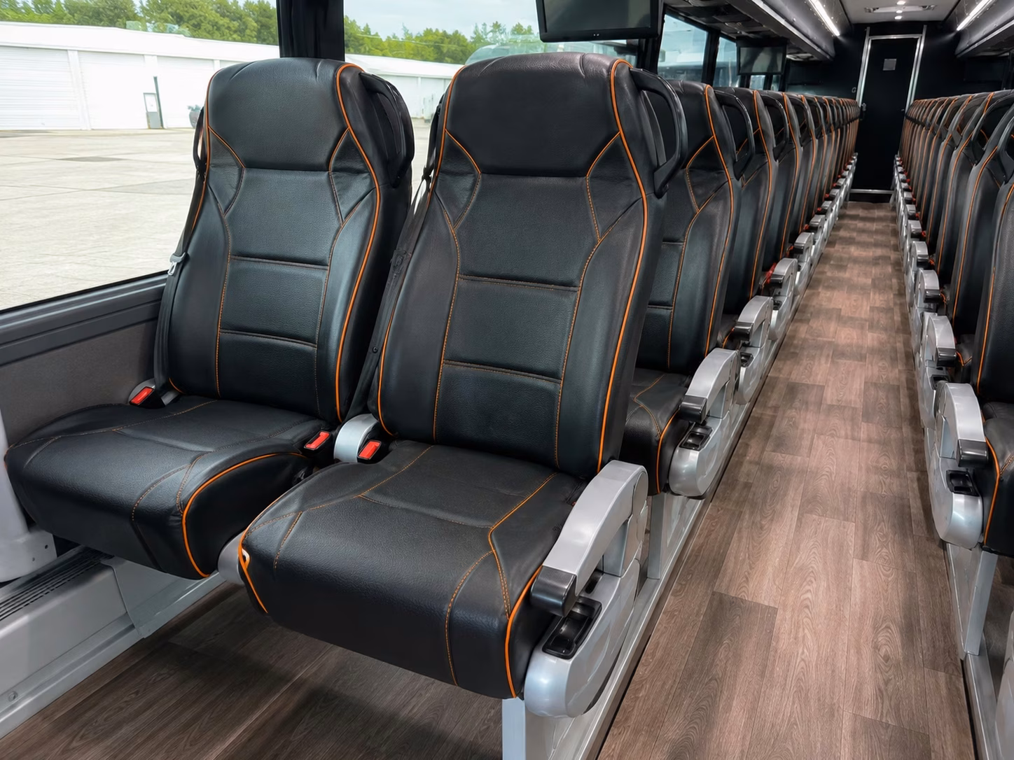 lawrence wedding charter bus rentals for out of town guests