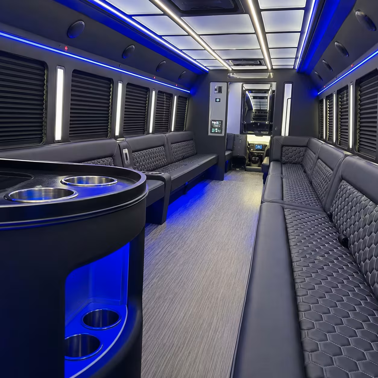 party bus interior