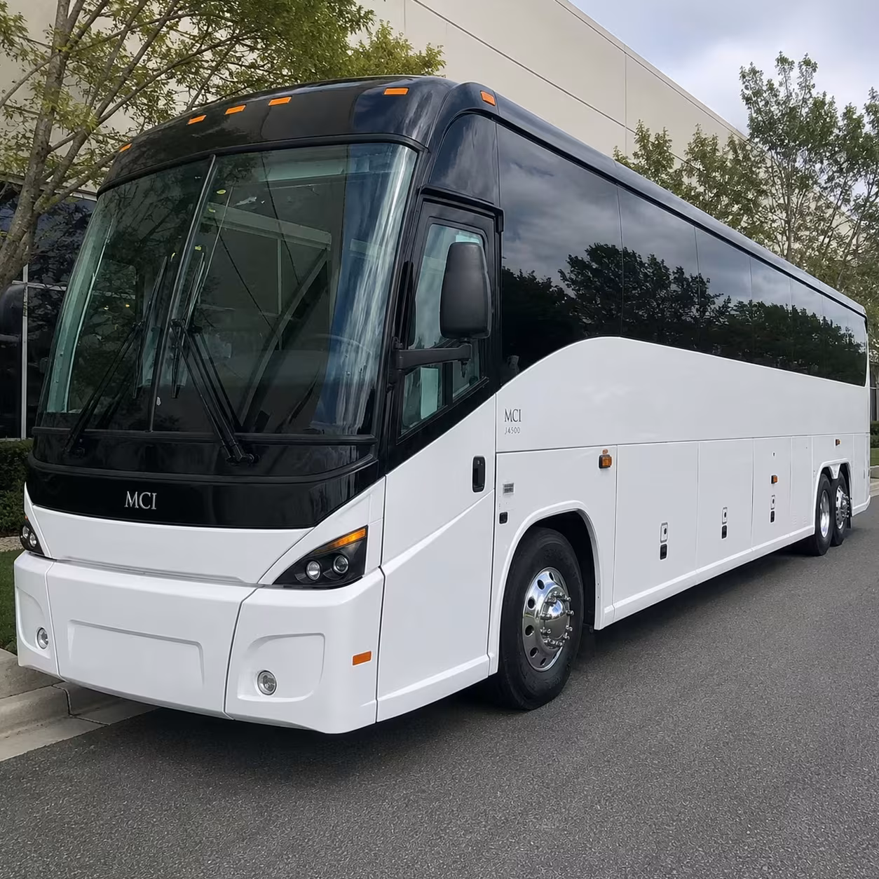 shift change charter bus rentals for lawrence industrial facilities