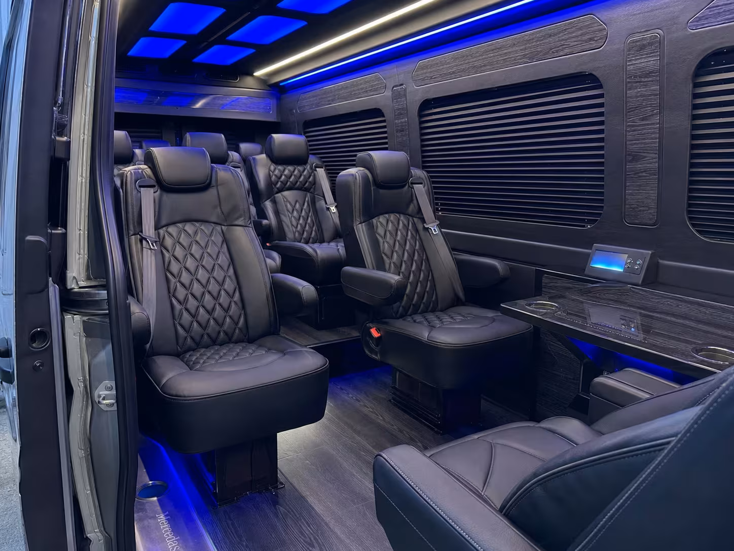 sprinter van transportation for groups and events across lawrence